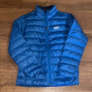 REI Vibrant Blue Down Insulated Jacket